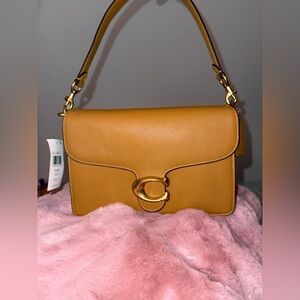 Coach Honey Brown Chain Tabby Shoulder Bag